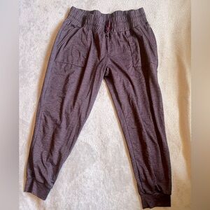 Mondetta women’s jogger pants, dark red heather XL
